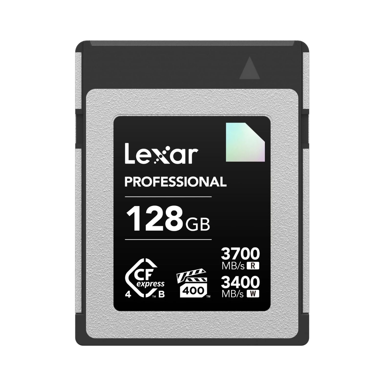 Lexar Professional CFexpress 4.0 Type B card, 128GB capacity, 3700MB/s read